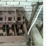 Станок на-4 блока для производства шлакоблоков